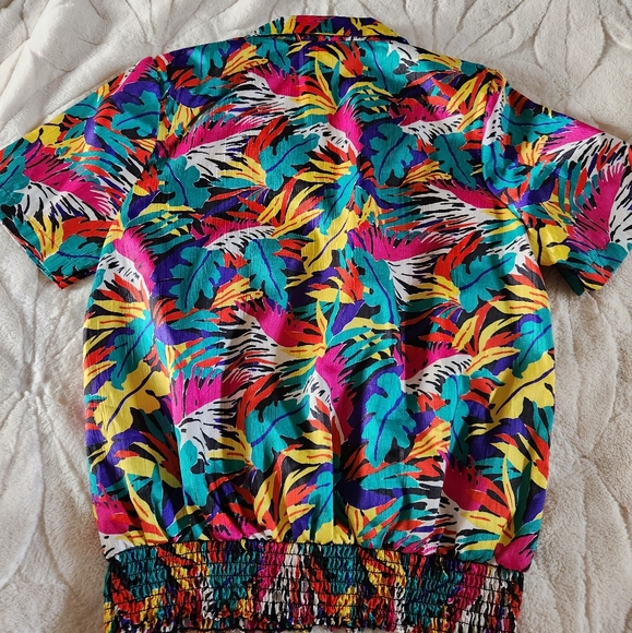 Vintage 80s Blouse - Picture 4 of 5
